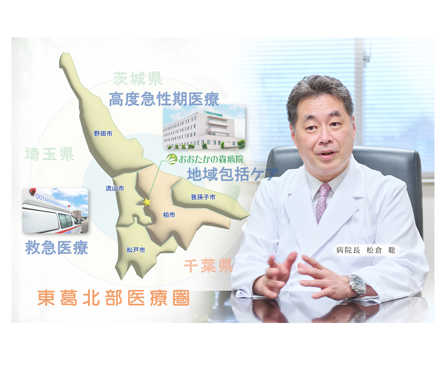 地域からのニーズに応えスタンダードな医療を提供する